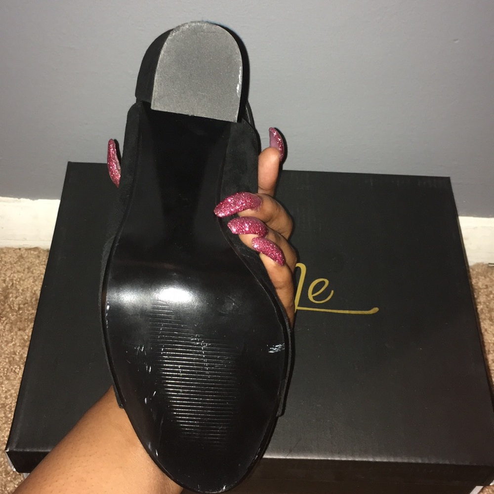 Peep Toe Booties - image 4